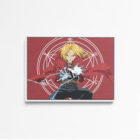 Tableau Fullmetal Alchimiste Eclairs Rituels