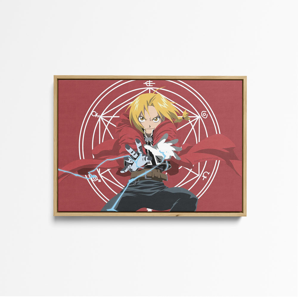 Tableau Fullmetal Alchimiste Eclairs Rituels