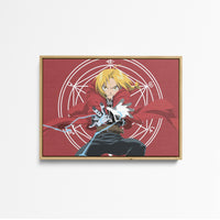 Tableau Fullmetal Alchimiste Eclairs Rituels