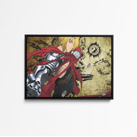 Tableau Fullmetal Chevalier Metal Rouge