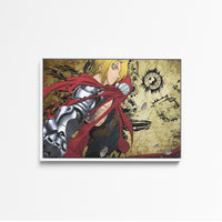 Tableau Fullmetal Chevalier Metal Rouge