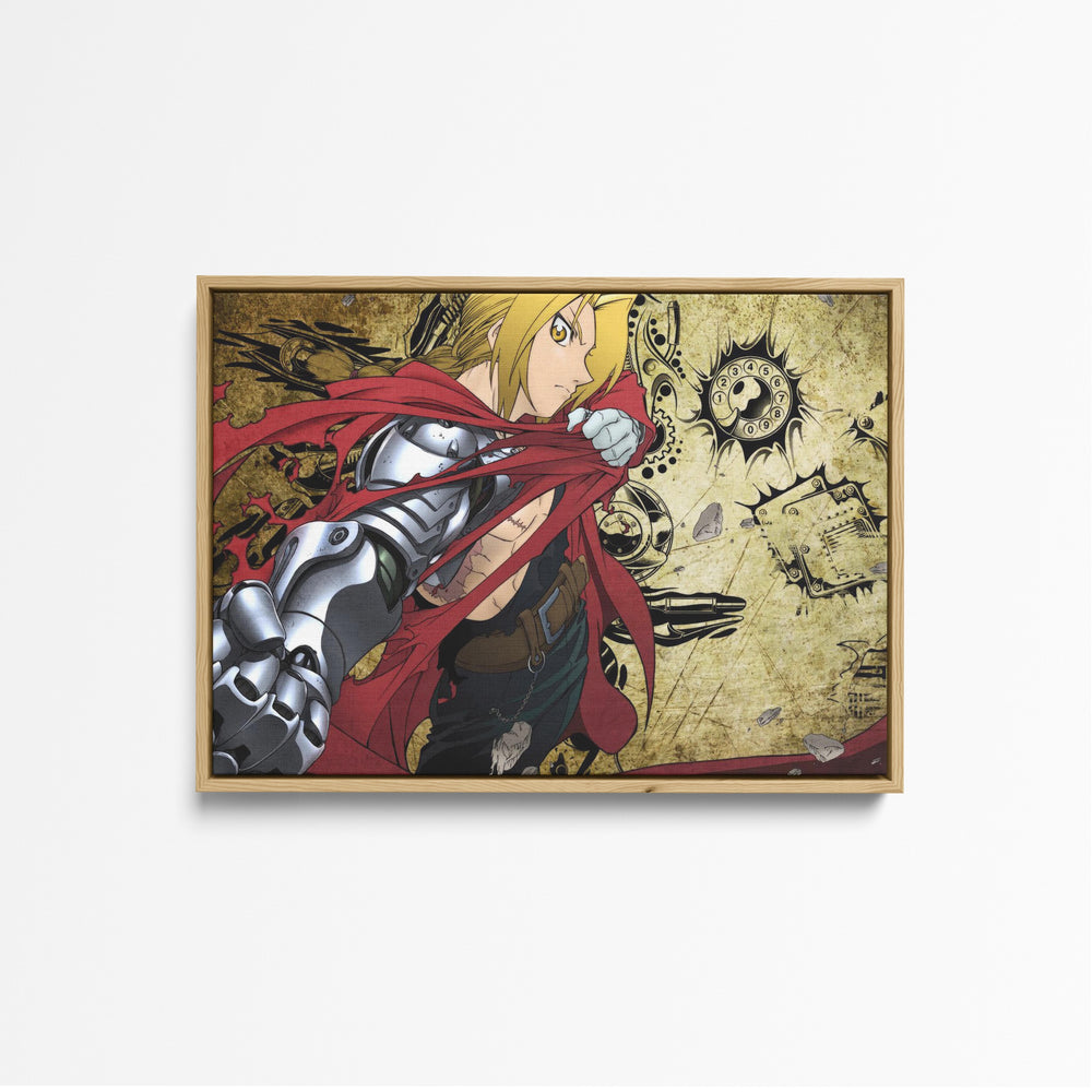 Tableau Fullmetal Chevalier Metal Rouge