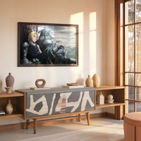 Tableau Fullmetal Freres Sous Pluie