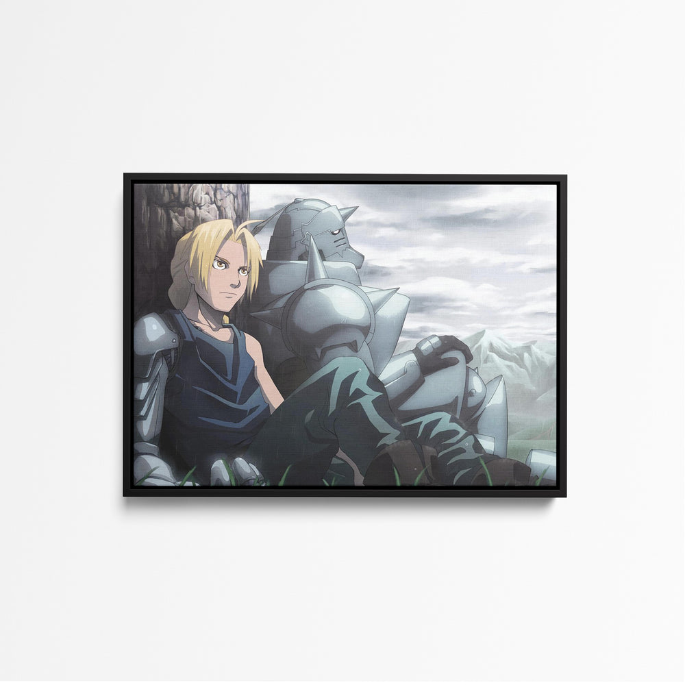 Tableau Fullmetal Freres Sous Pluie