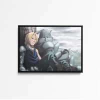 Tableau Fullmetal Freres Sous Pluie