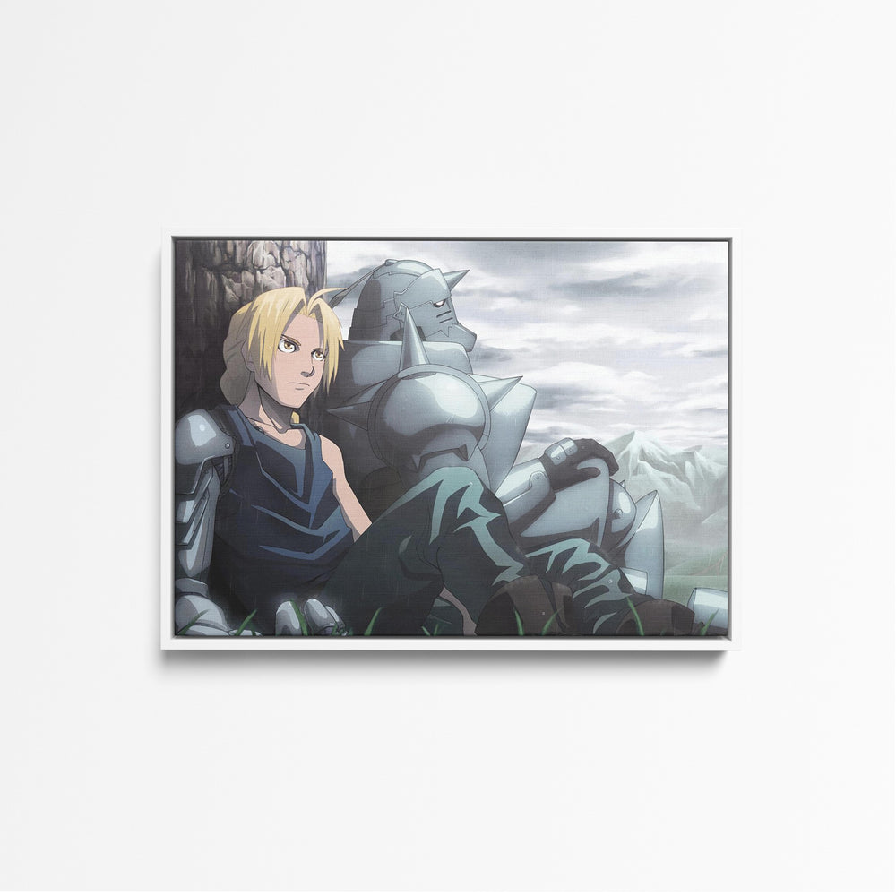 Tableau Fullmetal Freres Sous Pluie