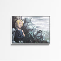 Tableau Fullmetal Freres Sous Pluie