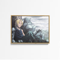 Tableau Fullmetal Freres Sous Pluie