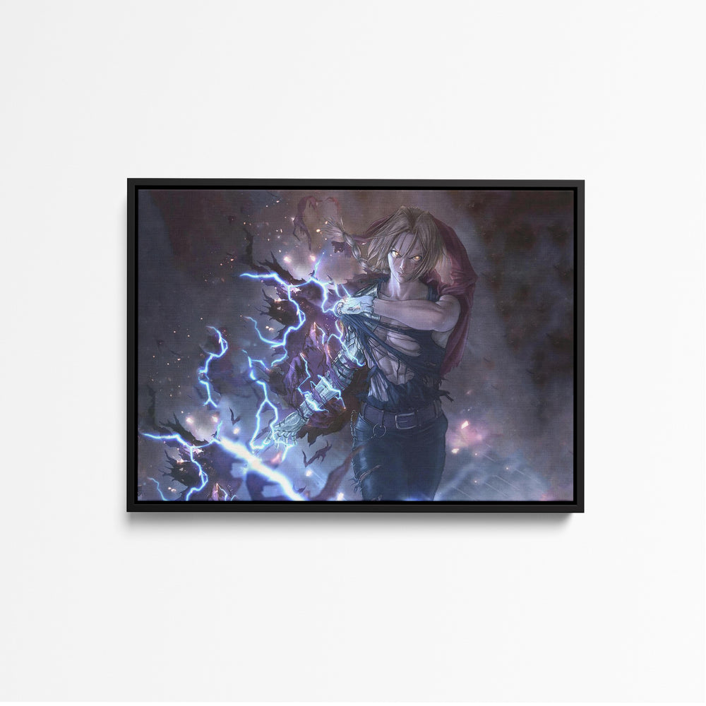 Tableau Fullmetal Guerrier Eclair Energetique