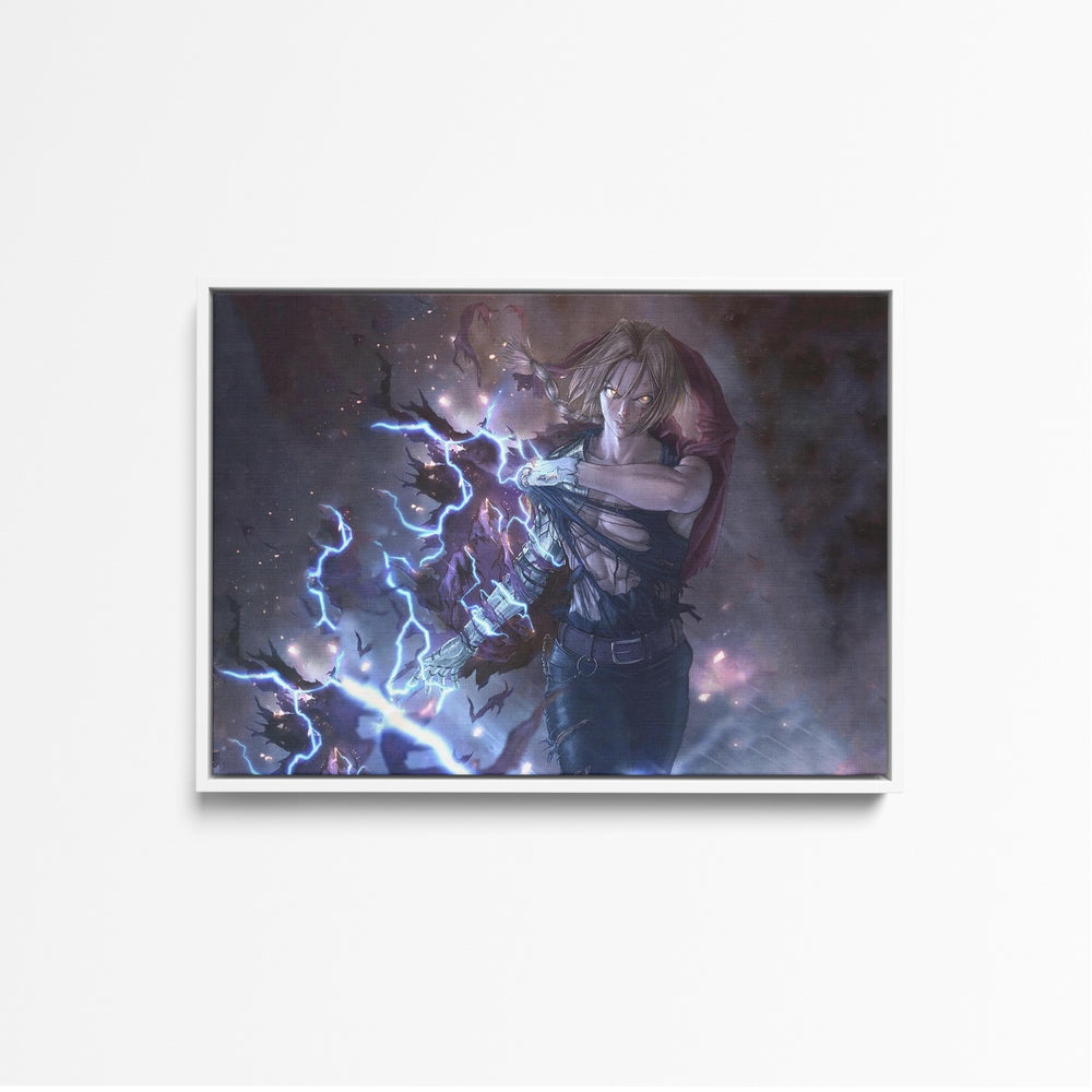 Tableau Fullmetal Guerrier Eclair Energetique