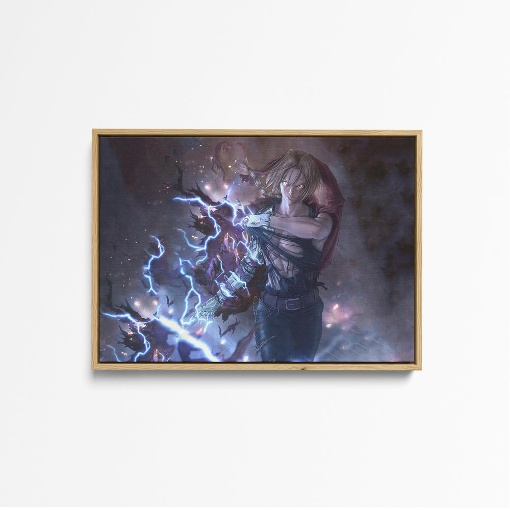 Tableau Fullmetal Guerrier Eclair Energetique
