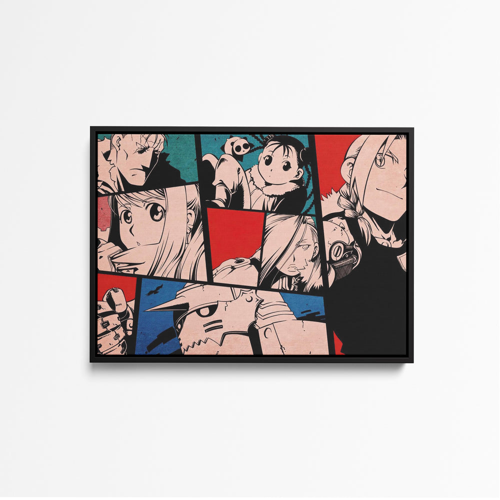 Tableau Fullmetal Heros Et Mosaique
