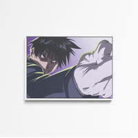 Tableau Fullmetal Homme Determine Combattant