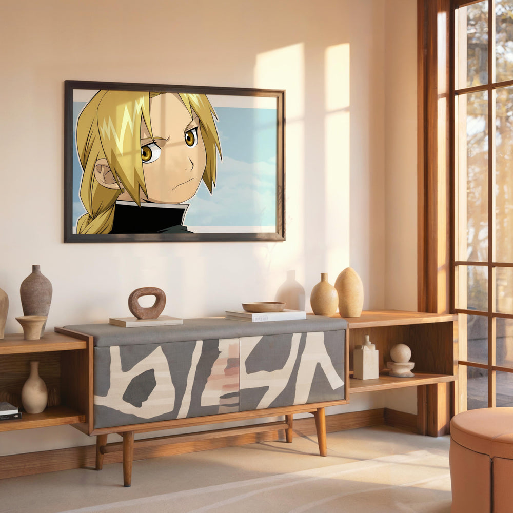 Tableau Fullmetal Regard Serein Blondi