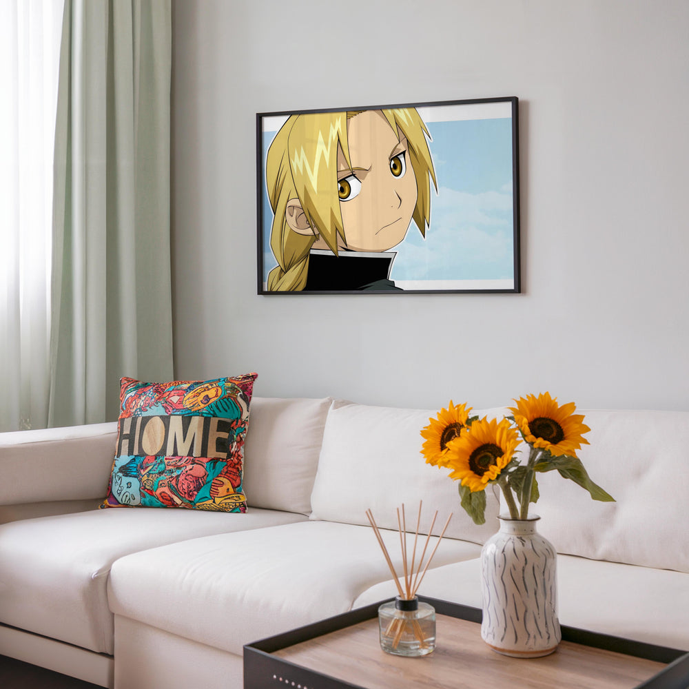 Tableau Fullmetal Regard Serein Blondi