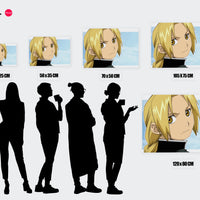 Tableau Fullmetal Regard Serein Blondi