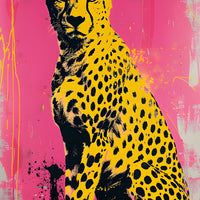 Tableau Rose Modern