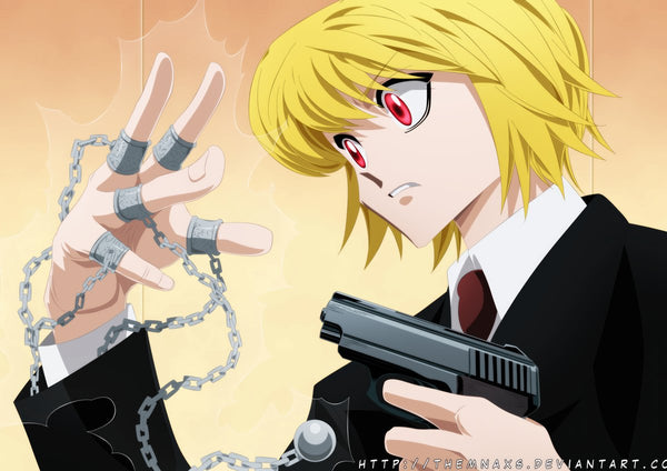 Tableau Hunter X Hunter Chaines Et Pistolet