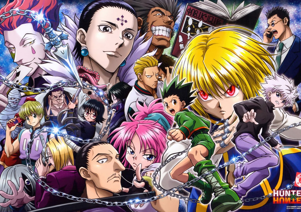 Tableau Hunter X Hunter Chasseurs Determines Aventure