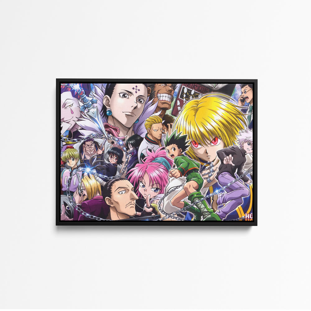 Tableau Hunter X Hunter Chasseurs Determines Aventure