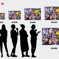 Tableau Hunter X Hunter Chasseurs Determines Aventure