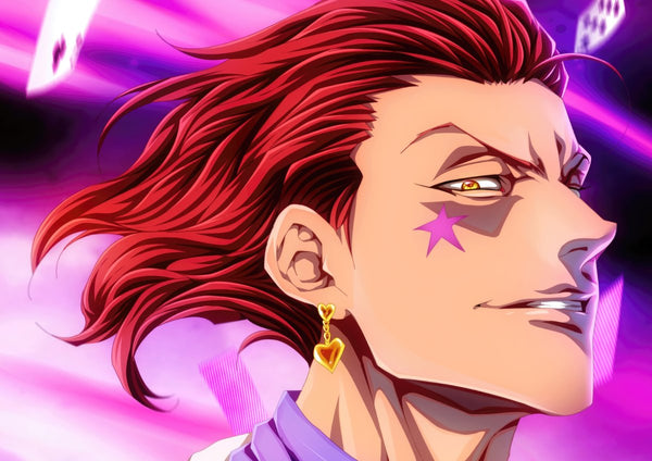 Tableau Hunter X Hunter Homme Rougeoyant Confiant