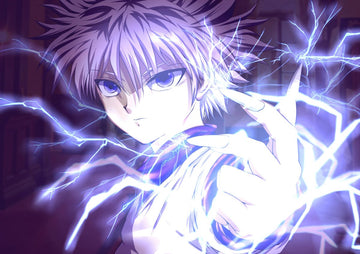 Tableau Hunter X Hunter Jeune Eclair Energique