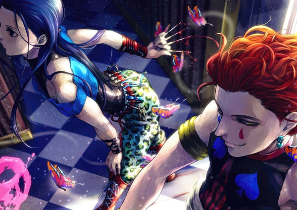 Tableau Hunter X Hunter Papillons Et Mystere