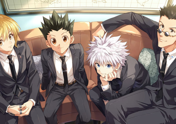 Tableau Hunter X Hunter Quatuor En Costumes