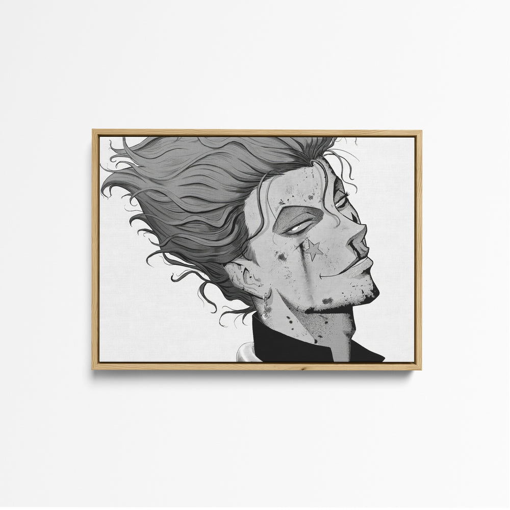 Tableau Hunter X Hunter Visage Etoile Souriant
