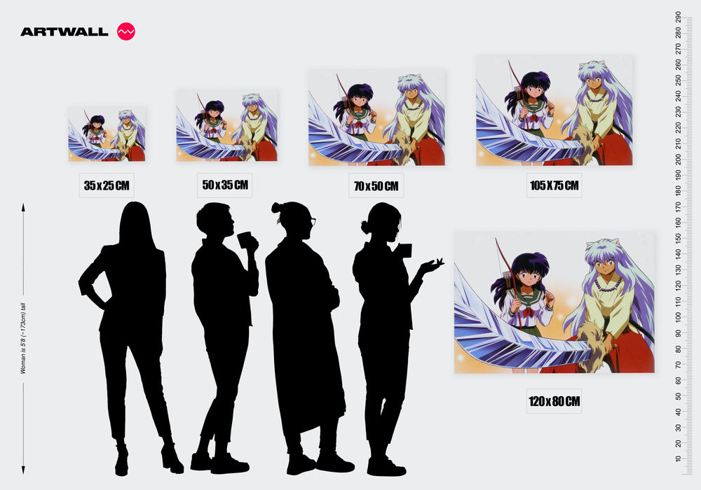 Tableau Inuyasha Archer Et Epeiste