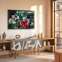 Tableau Inuyasha Aventure Au Ruisseau