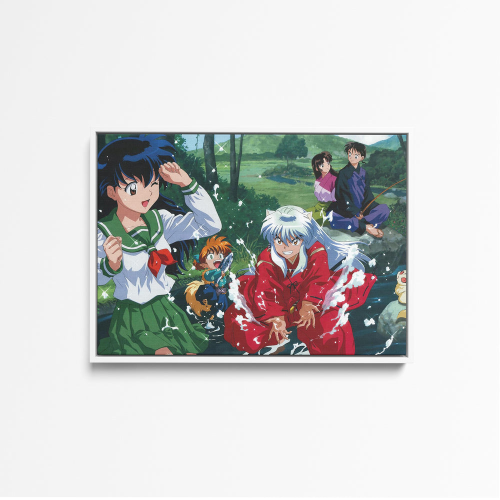 Tableau Inuyasha Aventure Au Ruisseau