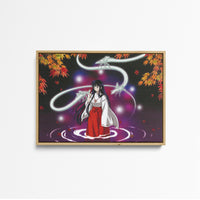 Tableau Inuyasha Pretresse Et Dragons