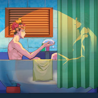 Tableau Jujutsu Kaisen Bain Miroir Lumiere