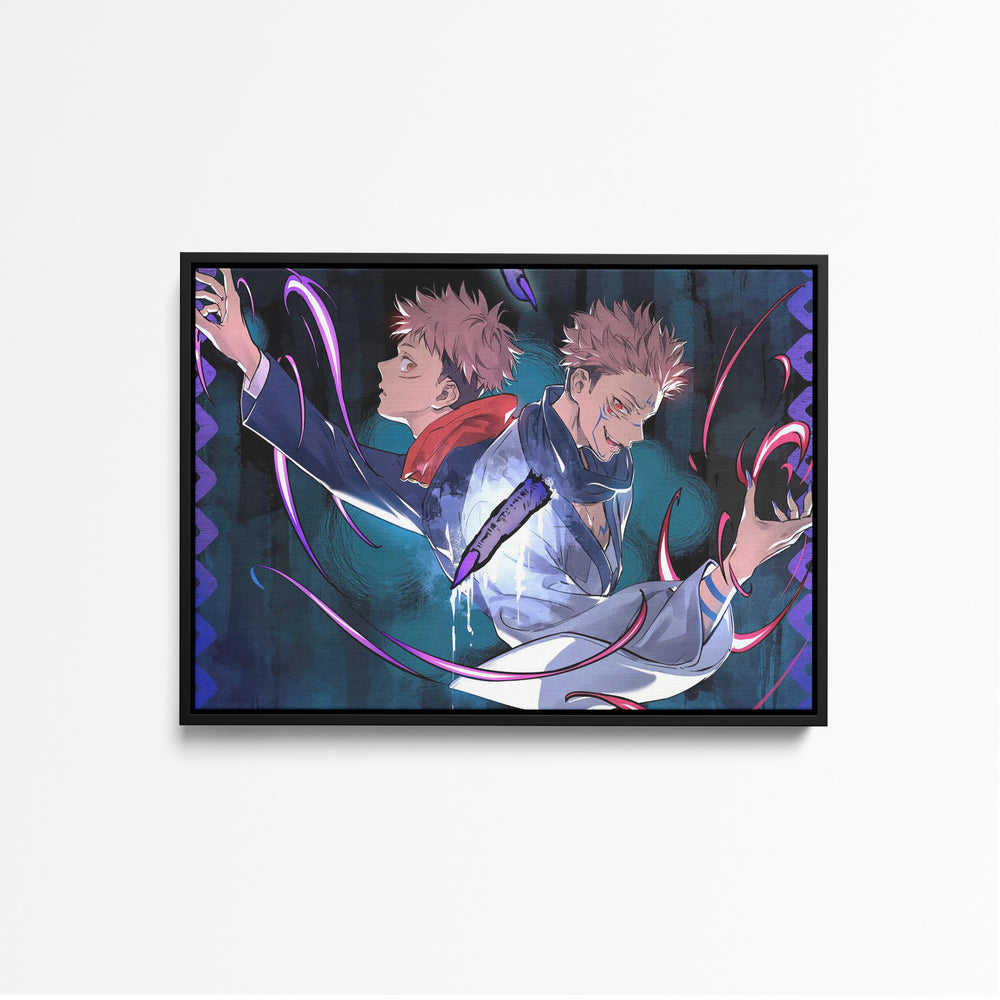 Tableau Jujutsu Kaisen Dualite Magique Opposee