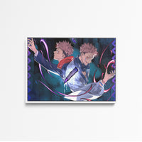 Tableau Jujutsu Kaisen Dualite Magique Opposee