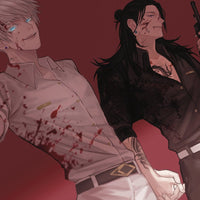 Tableau Jujutsu Kaisen Duos Armes Souriants