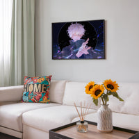 Tableau Jujutsu Kaisen Eclatante Energie Etheree