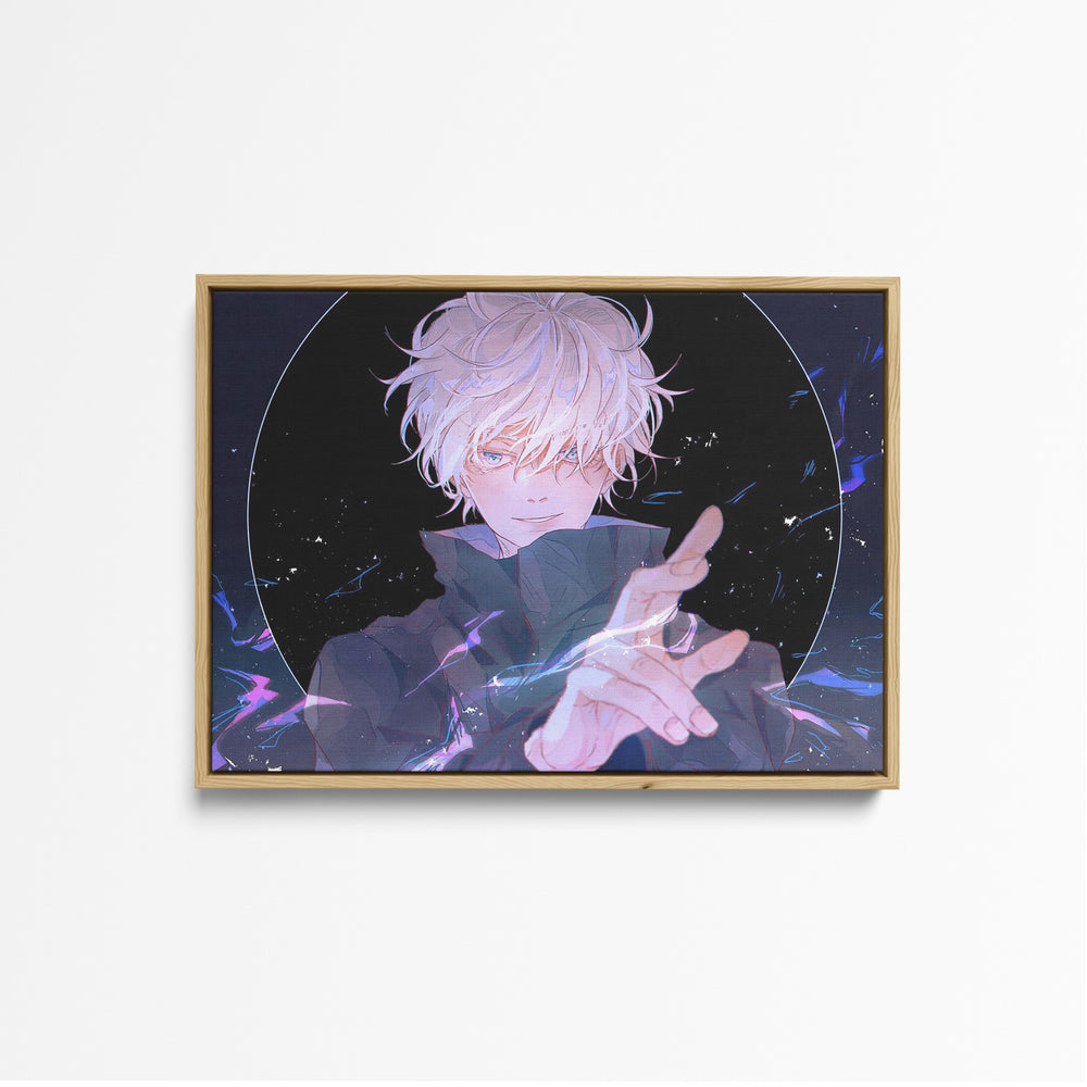 Tableau Jujutsu Kaisen Eclatante Energie Etheree