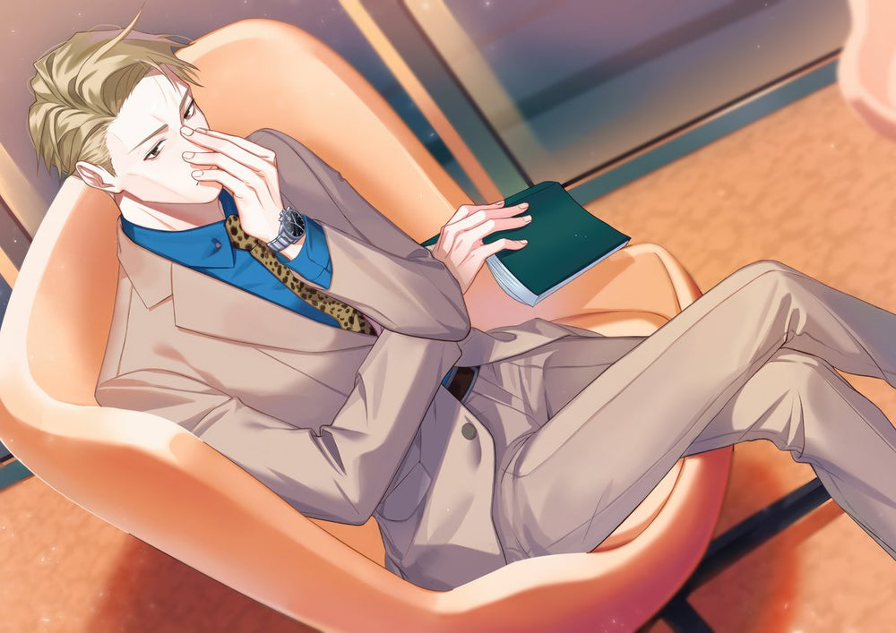 Tableau Jujutsu Kaisen Lecture Elegante Reflechie