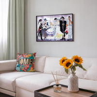 Tableau Jujutsu Kaisen Mariage Ensemble Elegant