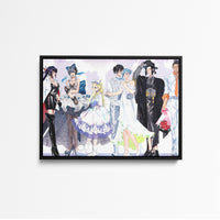 Tableau Jujutsu Kaisen Mariage Ensemble Elegant