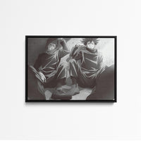 Tableau Jujutsu Kaisen Personnages Assis Reflechissant