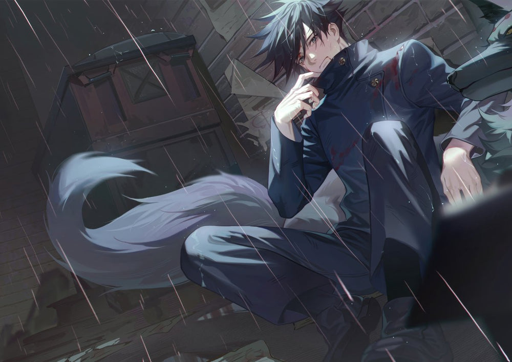 Tableau Jujutsu Kaisen Pluie Et Mystere