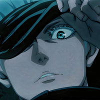 Tableau Jujutsu Kaisen Regard Hypnotique Intense
