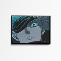 Tableau Jujutsu Kaisen Regard Hypnotique Intense