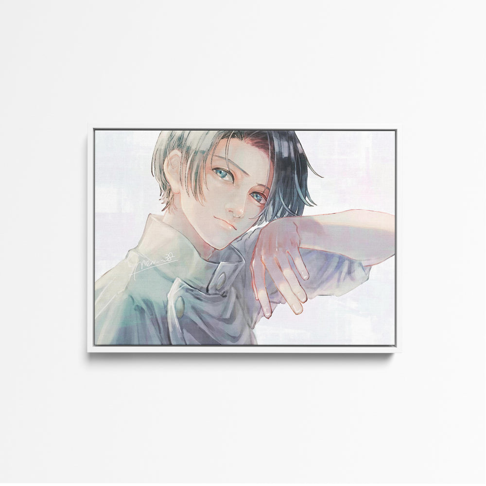 Tableau Jujutsu Kaisen Sourire Confiant Doux