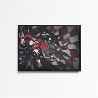 Tableau Kakegurui Cartes Et Cheveux