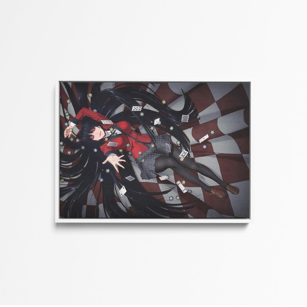 Tableau Kakegurui Cartes Et Cheveux